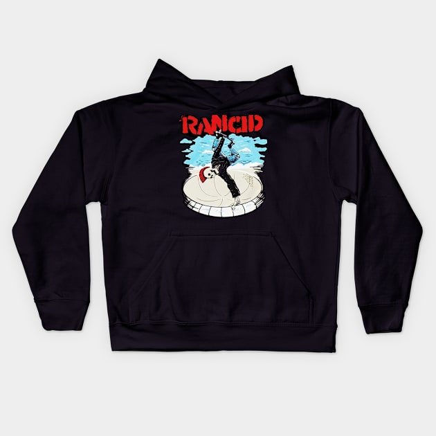 Rancid band Kids Hoodie by Lullabytdcy